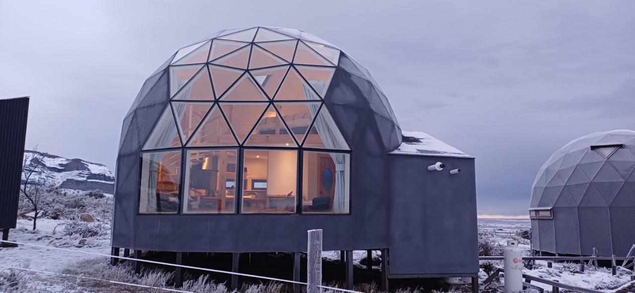 Dome With Stunning Glacier & Mountain Views Puerto Natales Exterior foto