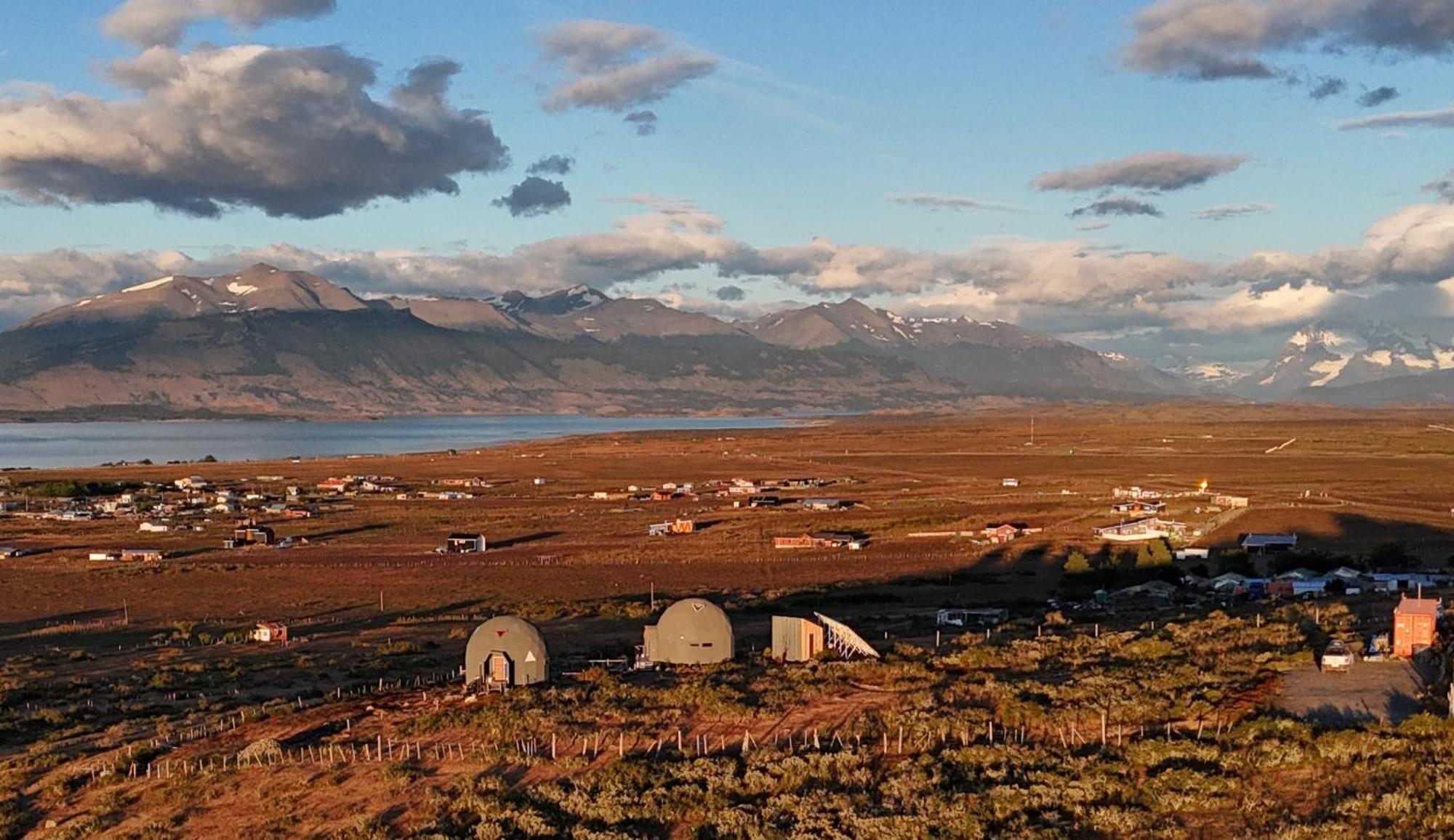 Dome With Stunning Glacier & Mountain Views Puerto Natales Exterior foto